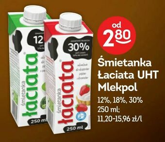 Żabka Śmietanka Łaciata UHT Mlekpol oferta