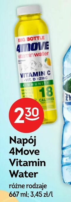 Żabka Napój 4Move Vitamin Water oferta
