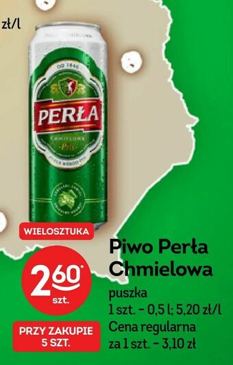 Żabka Piwo Perła Chmielowa oferta