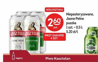 Żabka Piwo Kasztelan oferta