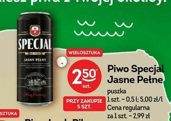 Piwo Specjal Jasne Pełne