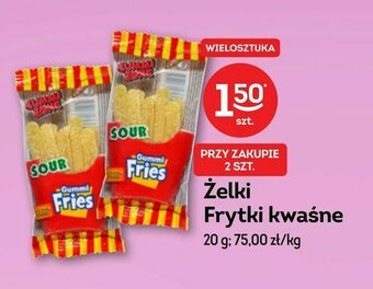 Żabka Żelki Frytki kwaśne oferta