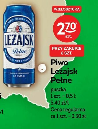 Żabka Piwo Leżajsk Pełne oferta