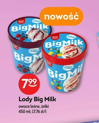 Żabka Lody Big Milk oferta