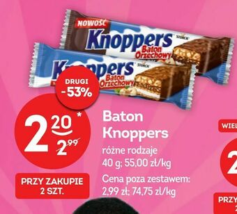 Żabka Baton Knoppers oferta