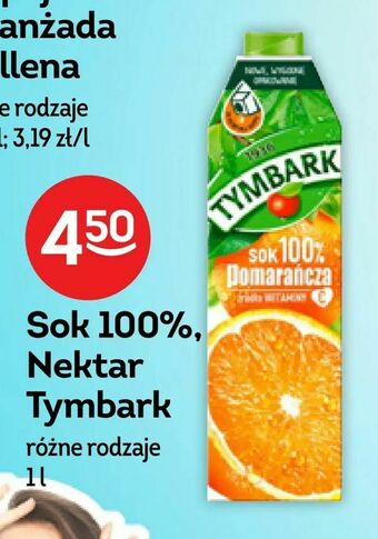 Żabka Sok 100%, Nektar Tymbark oferta