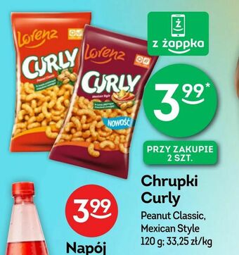 Żabka Chrupki Curly oferta