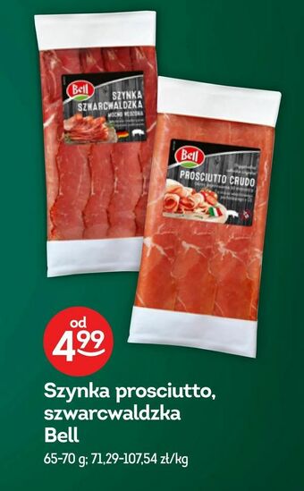 Żabka Szynka prosciutto, szwarcwaldzka Bell oferta