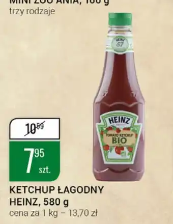 bi1 Ketchup Łagodny Heinz 580g oferta