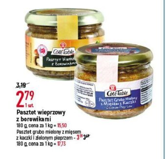 E.Leclerc Pasztet wieprzowy z borowikami 180g oferta