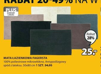 JYSK Mata łazienkowa fagersta oferta