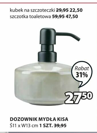 JYSK Dozownik mydła kisa oferta