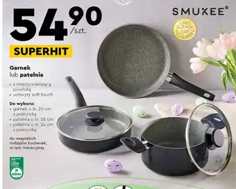 Biedronka SMUKEE Garnek lub patelnia oferta