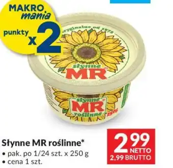 Makro Słynne MR roślinne, 250 g oferta