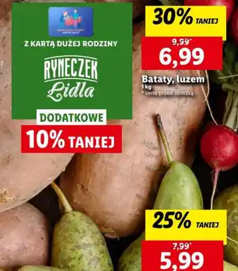 Lidl Bataty 1kg oferta