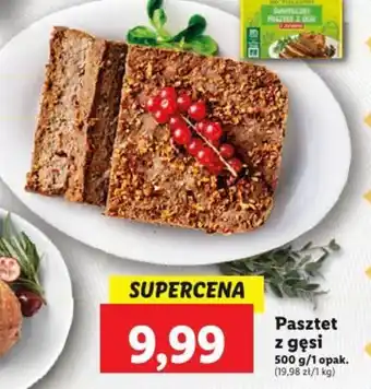 Lidl Pasztet z gęsi 500g oferta