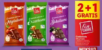 Lidl fin CARRÉ Czekolada 100g oferta