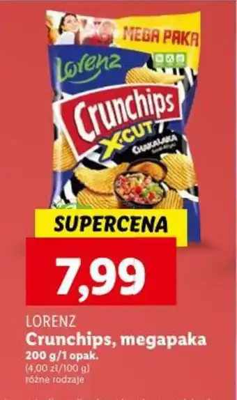 Lidl LORENZ Crunchips 200g oferta