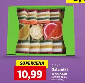 Lidl DIANA Galaretki w cukrze 500g oferta