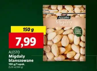 Lidl ALESTO Migdały blanszowane 150 g oferta