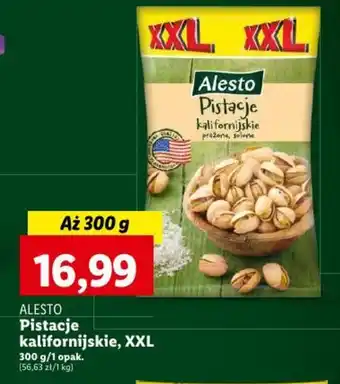 Lidl ALESTO Pistacje kalifornijskie 300g oferta