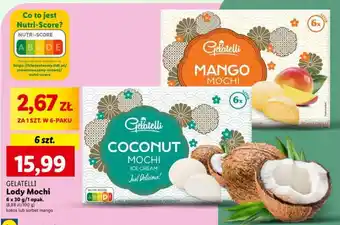 Lidl GELATELLI Lody Mochi 6x30g oferta