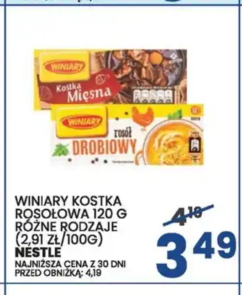 Wafelek NESTLE WINIARY KOSTKA ROSOŁOWA 120g oferta