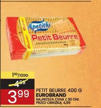 Wafelek EUROBRAND PETIT BEURRE 400 G oferta