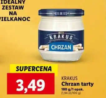 Lidl KRAKUS Chrzan tarty 180g oferta