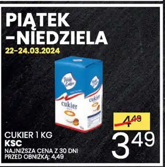 Wafelek KSC CUKIER 1kg oferta