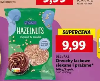 Lidl BELBAKE Orzechy laskowe siekane i prażone 200g oferta