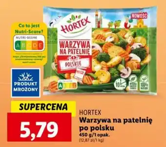 Lidl HORTEX Warzywa na patelnię po polsku 450g oferta