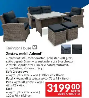 Makro Zestaw mebli Adeani oferta