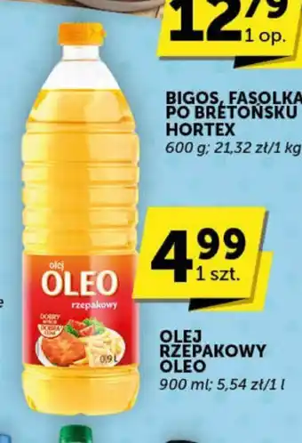 Groszek OLEJ RZEPAKOWY OLEO 900ml oferta