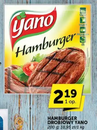 Groszek HAMBURGER DROBIOWY YANO 200 g oferta