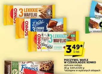 Groszek PIECZYWO WAFLE W CZEKOLADZIE SONKO 36g oferta