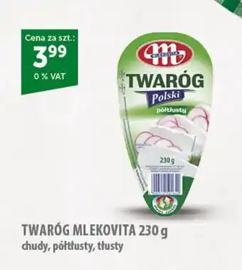 Eurocash Cash & Carry TWARÓG MLEKOVITA 230 g oferta