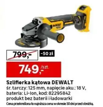 Leroy Merlin Szlifierka kątowa DEWALT oferta