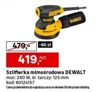 Leroy Merlin Szlifierka mimośrodowa DEWALT oferta