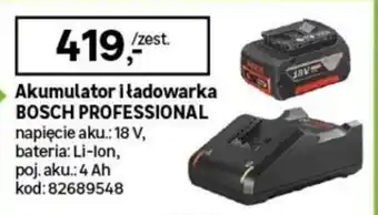 Leroy Merlin Akumulator i ładowarka BOSCH PROFESSIONAL oferta