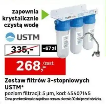 Leroy Merlin Zestaw filtrów 3-stopniowych USTM oferta