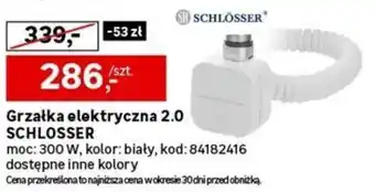 Leroy Merlin Grzałka elektryczna 2.0 SCHLOSSER oferta