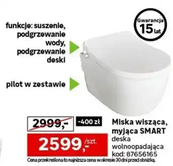 Leroy Merlin Miska wisząca, myjąca SMART oferta