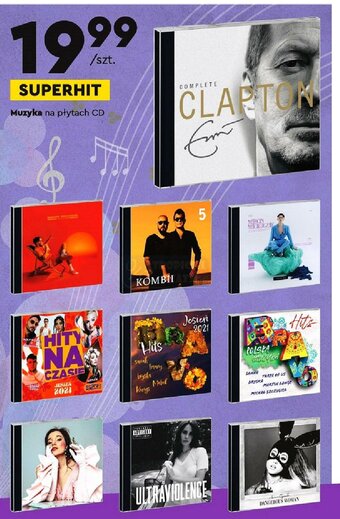 Biedronka Muzyka na płytach CD oferta