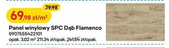 Castorama Panel winylowy SPC Dąb Flamenco oferta