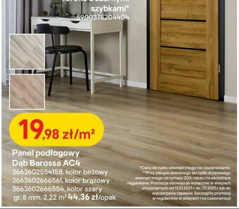 Castorama Panel podłogowy Dąb Barossa AC4 oferta