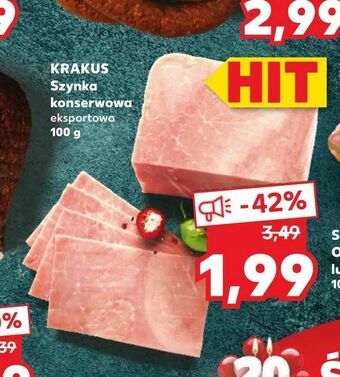 Kaufland KRAKUS Szynka konserwowa oferta