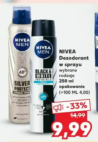 Kaufland NIVEA Dezodorant w sprayu oferta