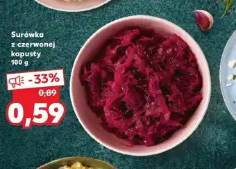 Kaufland Surówka z czerwonej kapusty oferta