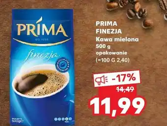 Kaufland PRIMA FINEZJA Kawa mielona oferta